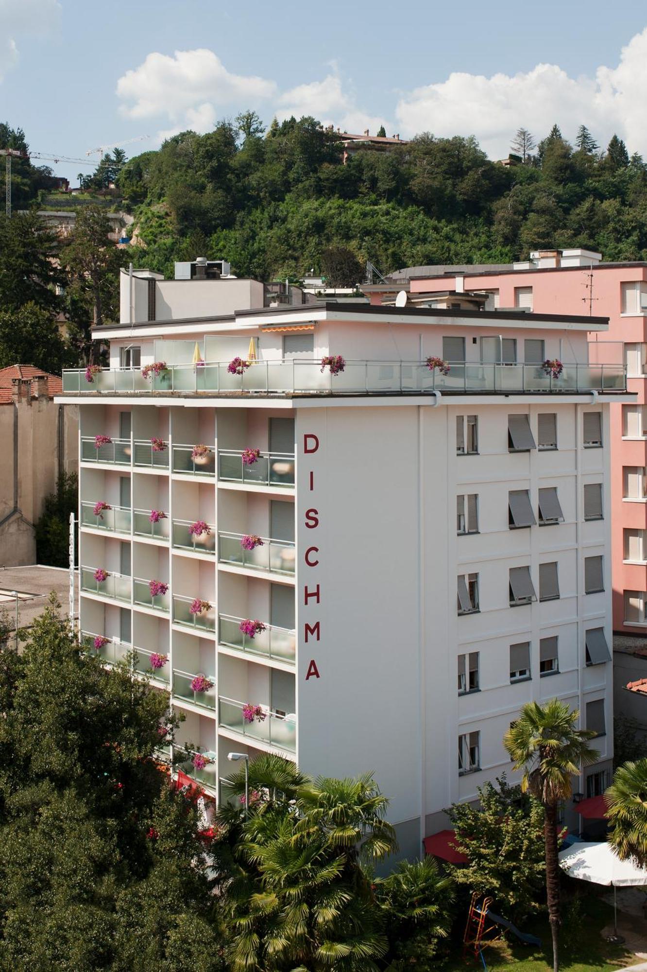 Hotel Dischma - Free Bus And Train Ticket Lugano Exterior foto